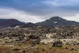 Lavafeld am Snæfellsnesvegur