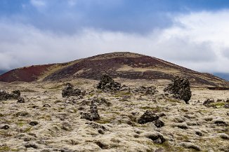 Lavafeld am Snæfellsnesvegur