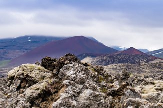 Lavafeld am Snæfellsnesvegur