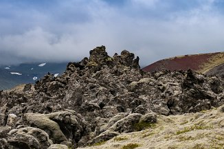 Lavafeld am Snæfellsnesvegur