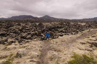 Lavafeld am Snæfellsnesvegur