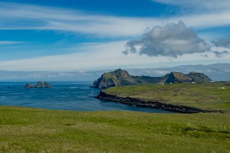 Blick vom Stórhöfði