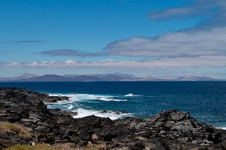 Blick auf Fuerteventura